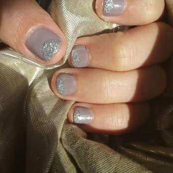 Nail Lounge On Miracle Mile - Asked for a negatic space Mani on natural nails. - Nail Salons Near Me - Stockton, California