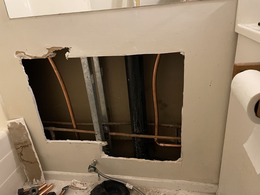 Slide of Butter Plumbing