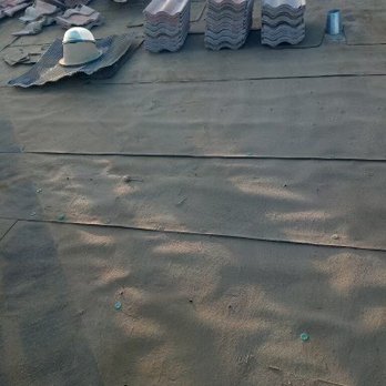 Desert Roof Concepts - Before the repair - Roofing Near Me - Palm Desert, California Desert Roof Concepts - Before the repair - Roofing Near Me - Palm Desert, California