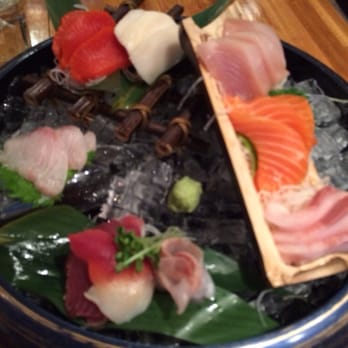 Japonais Bistro - Deluxe Sashimi with thin slices of fish and less fish than another restaurant. - Japanese Near Me - Edmonton, Alberta Japonais Bistro - Deluxe Sashimi with thin slices of fish and less fish than another restaurant. - Japanese Near Me - Edmonton, Alberta