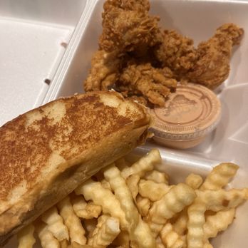 Raising Cane's Chicken Fingers - 4 piece - Chicken Shop Near Me - Fairview Heights, Illinois Raising Cane's Chicken Fingers - 4 piece - Chicken Shop Near Me - Fairview Heights, Illinois