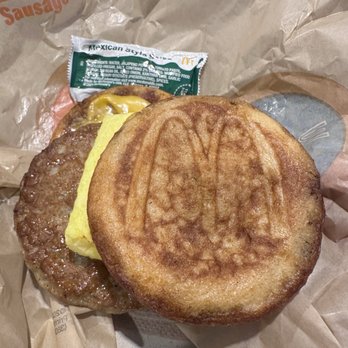 McDonald's - Sausage . Egg and cheese McGriddle - Fast Food Near Me - Los Angeles, California
