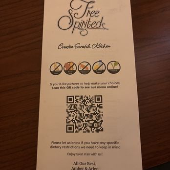 Free Spirited - Menu - Gluten-Free Near Me - Alhambra, California