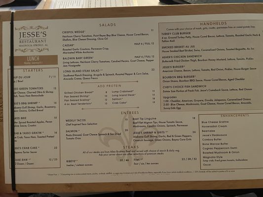 Menu photo 3 Jesses Restaurant Magnolia Springs, AL Menu photo 3 Jesses Restaurant Magnolia Springs, AL