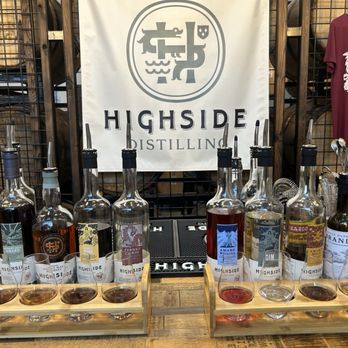 Highside Distilling - two 4 glass tastings ($15 each) - Distilleries Near Me - Bainbridge Island, Washington