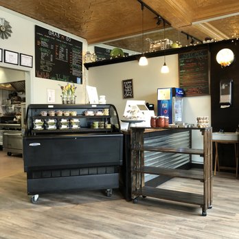 The Green Plate - the interior of a coffee shop - Salad Near Me - Whitinsville, Massachusetts