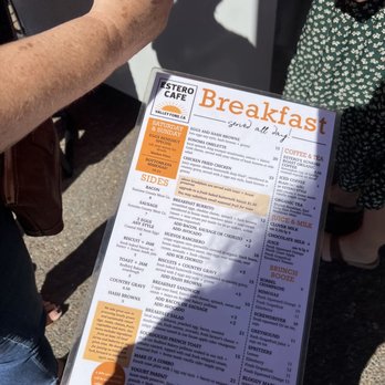 Estero Cafe - Breakfast menu - Breakfast & Brunch Near Me - Valley Ford, California Estero Cafe - Breakfast menu - Breakfast & Brunch Near Me - Valley Ford, California