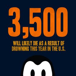 Pengu Swim School - Cinco Ranch - 3,500 will likely die as a result of drowning this year in the US. We want to change that!