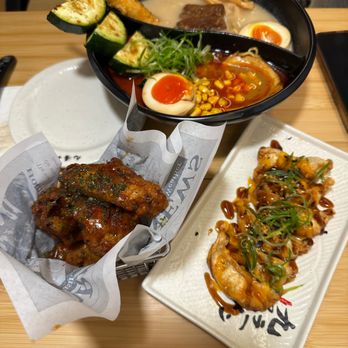 Kyuramen - wings, yin yang bowl, gyoza - Ramen Near Me - Henderson, Nevada Kyuramen - wings, yin yang bowl, gyoza - Ramen Near Me - Henderson, Nevada