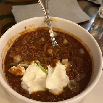 Uptown Cafe - Bill had the chili and he reports it is a close second to mine - Breakfast & Brunch Near Me - Bloomington, Indiana