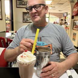 Delicious chocolate malt!! Delicious chocolate malt!!