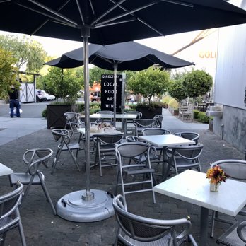 Two Dog Night Creamery - Outdoor seating in the Barlow communal space - Ice Cream & Frozen Yogurt Near Me - Sebastopol, California Two Dog Night Creamery - Outdoor seating in the Barlow communal space - Ice Cream & Frozen Yogurt Near Me - Sebastopol, California