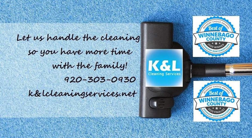 K & L CLEANING SERVICES Updated September 2024 11 Photos 23 E New York Ave, Oshkosh