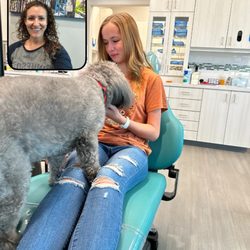 Bailey Orthodontics - Girl and dog