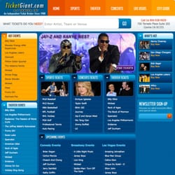 TicketGiant - Visit our website ticketgiant.com