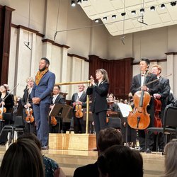 Detroit Symphony Orchestra - Composer Brian Raphael Nabors and Conductor Joann Falletta with the DSO, April 29, 2023.