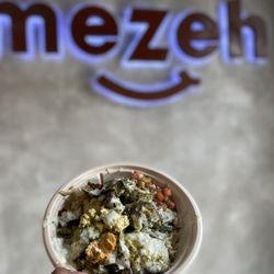 Mezeh - Chicken kabob bowl