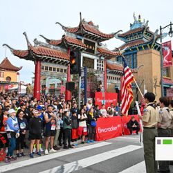 LA Chinatown Firecracker - Pre-race festivities