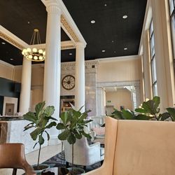 The Vault At Liberty Trust - The lobby area of the restaurant is also the dining seating area.