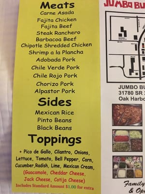 Menu photo 5 Jumbo Burrito Oak Harbor, WA Menu photo 5 Jumbo Burrito Oak Harbor, WA