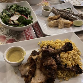 Pangea Terra Table - Tandoori chicken and Mahi Mahi - Seafood Near Me - Saint Thomas, Virgin Islands Pangea Terra Table - Tandoori chicken and Mahi Mahi - Seafood Near Me - Saint Thomas, Virgin Islands