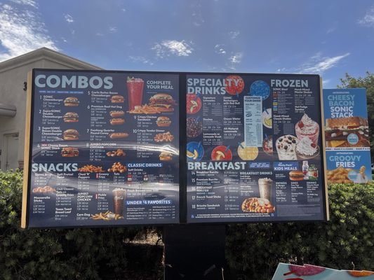 Menu photo 7 Sonic Drive-In HEMET, CA