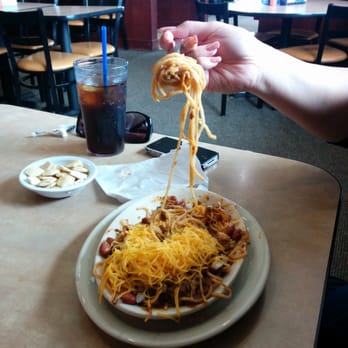Skyline Chili - 5-way. Action shot! - Fast Food Near Me - Dry Ridge, Kentucky Skyline Chili - 5-way. Action shot! - Fast Food Near Me - Dry Ridge, Kentucky