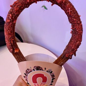 Lola's Handcrafted Churros - Nutella and strawberry churro - Desserts Near Me - Lisle, Illinois