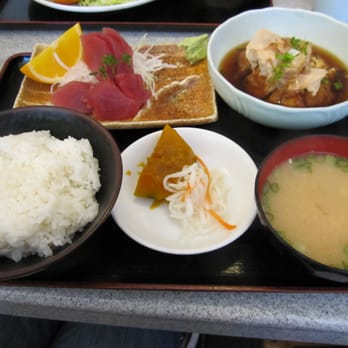 Gombei - special of the day - sashimi with fried tofu - Japanese Near Me - San Jose, California Gombei - special of the day - sashimi with fried tofu - Japanese Near Me - San Jose, California