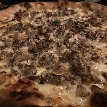 The Marshal - Mushroom & Sausage Pizza - Breakfast & Brunch Near Me - New York, New York