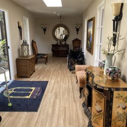 Cloisters of the Valley - comfortable furniture and tasteful art work throughout the facility