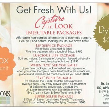 Resolutions Med Spa and Chiropractic - We have some fantastic April specials! Call today to book your appointment. - Tattoo Removal Near Me - Cedar Hill, Texas Resolutions Med Spa and Chiropractic - We have some fantastic April specials! Call today to book your appointment. - Tattoo Removal Near Me - Cedar Hill, Texas