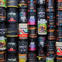 GNC - Largest selection of pre-workouts.