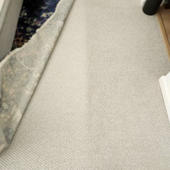 Coronado's Carpet Cleaning - This was the "cleaning" from M&J Cleaning on a year old carpet. YOu can see the they barely cleaned the carpet. - Carpet Cleaning Near Me - Menlo Park, California Coronado's Carpet Cleaning - This was the "cleaning" from M&J Cleaning on a year old carpet. YOu can see the they barely cleaned the carpet. - Carpet Cleaning Near Me - Menlo Park, California