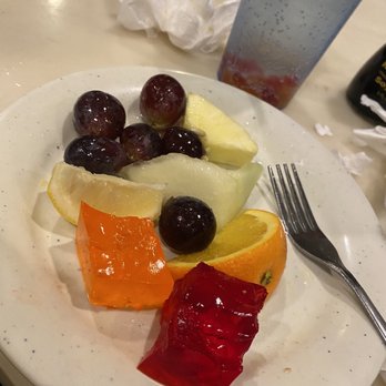 Flaming Grill & Supreme Buffet - a plate of fruit - Buffets Near Me - Newark, New Jersey