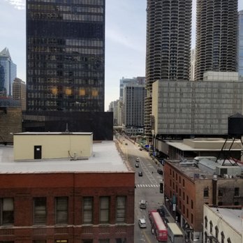 Courtyard by Marriott Chicago Downtown/River North - View from room 1015 King suite - Hotels Near Me - Chicago, Illinois