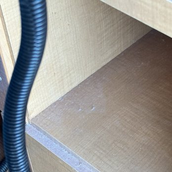 Fremont Center Imaging - Cubby with major dust. Hospital need new cleaning crew - Medical Centers Near Me - Fremont, California