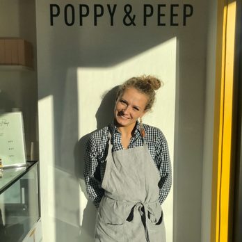 Poppy & Peep - One of the owners, Evane AKA "Peep" - Chocolatiers & Shops Near Me - Nashville, Tennessee Poppy & Peep - One of the owners, Evane AKA "Peep" - Chocolatiers & Shops Near Me - Nashville, Tennessee