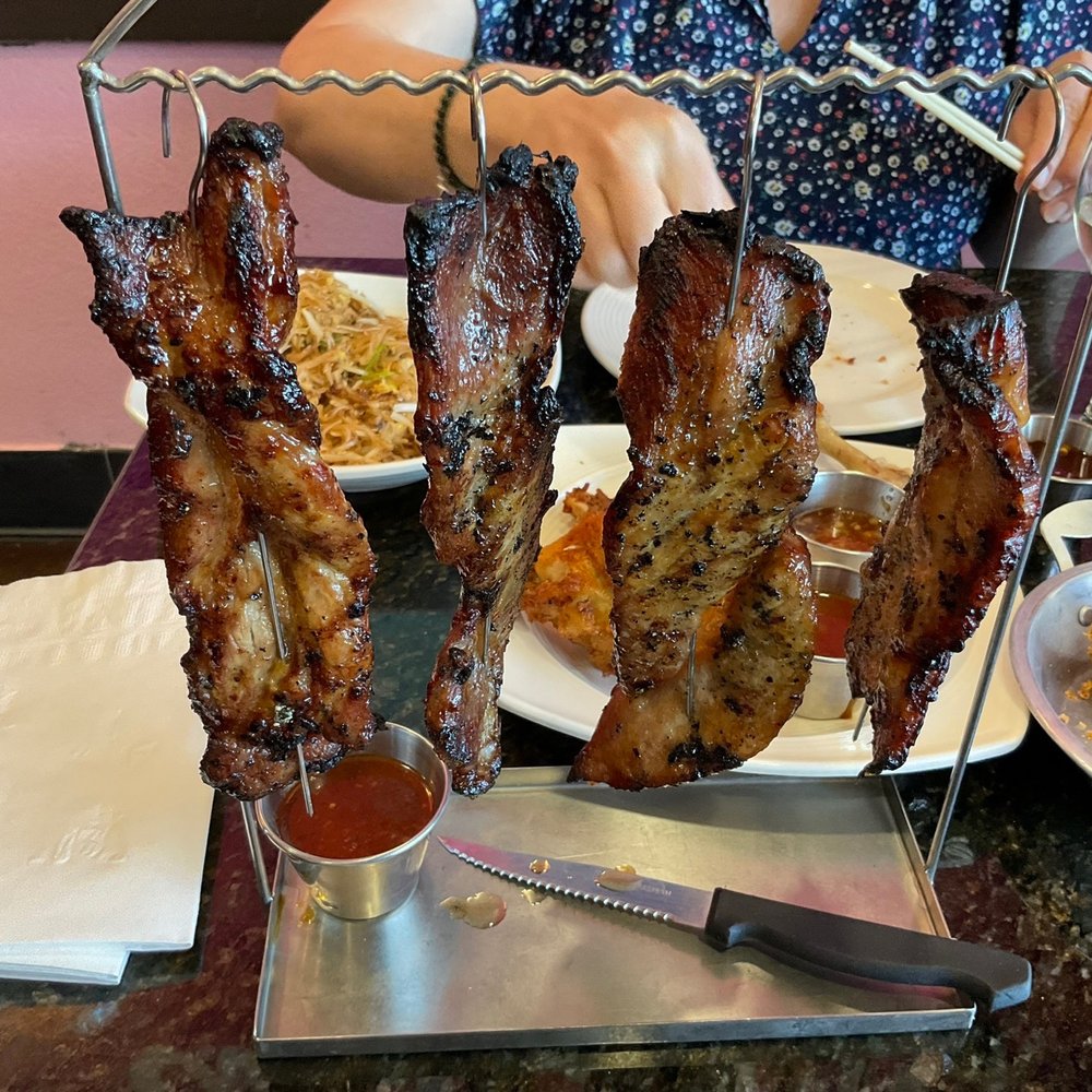 Noy’S Tuk Tuk Thai Oro Valley - Ping (half chicken, half pork skewers) - Thai Near Me - Oro Valley, Arizona