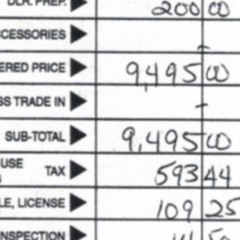 Cycle Rider - Receipt - Motorcycle Dealers Near Me - San Antonio, Texas