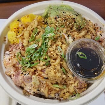 The Scale - Firecracker bowl to go, please! - Poke Near Me - Williston, Vermont The Scale - Firecracker bowl to go, please! - Poke Near Me - Williston, Vermont