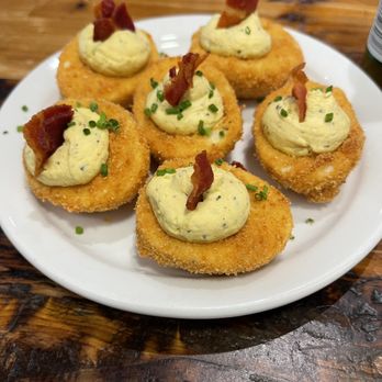Treebeards - Fried deviled eggs - Southern Near Me - Houston, Texas