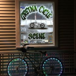 Gretna Cycle Scene