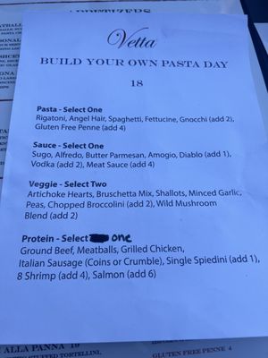 Menu photo 6 Vetta Italian Eatery Lee's Summit, MO