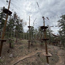 Multiple courses at various challenging levels within the park