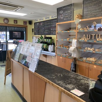 Beach Bagels - the front counter of a bakery - Breakfast & Brunch Near Me - Old Orchard Beach, Maine