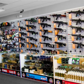 VIPAirsoft Arena - ProShop Stock Wall! - Kids Activities Near Me - Gilbert, Arizona VIPAirsoft Arena - ProShop Stock Wall! - Kids Activities Near Me - Gilbert, Arizona