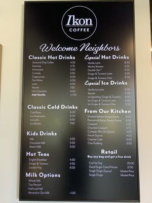 Menu photo 5 Ikon Coffee San Francisco, CA Menu photo 5 Ikon Coffee San Francisco, CA