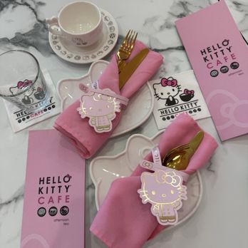 Hello Kitty Cafe - Utensils - Themed Cafes Near Me - Santa Clara, California