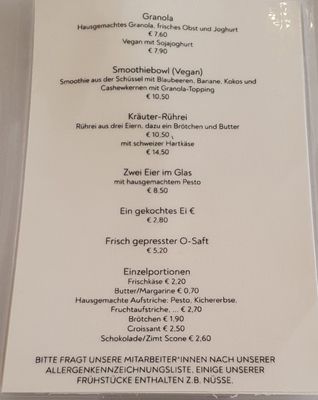 Menu photo 1 Herr Max Hamburg, HH Menu photo 1 Herr Max Hamburg, HH